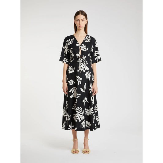 Marella linen blend dress Molise