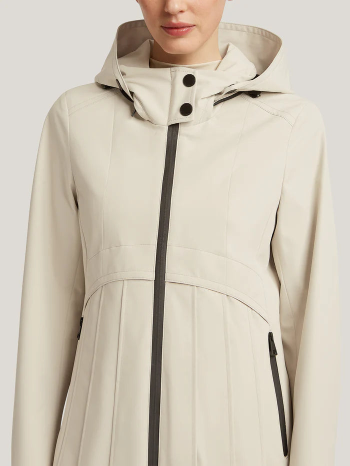 Creenstone Doreen pleated coat