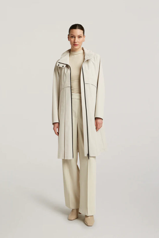 Creenstone Doreen pleated coat