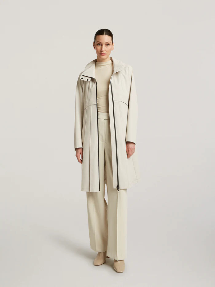 Creenstone Doreen pleated coat