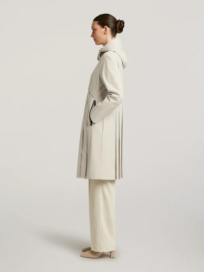 Creenstone Doreen pleated coat
