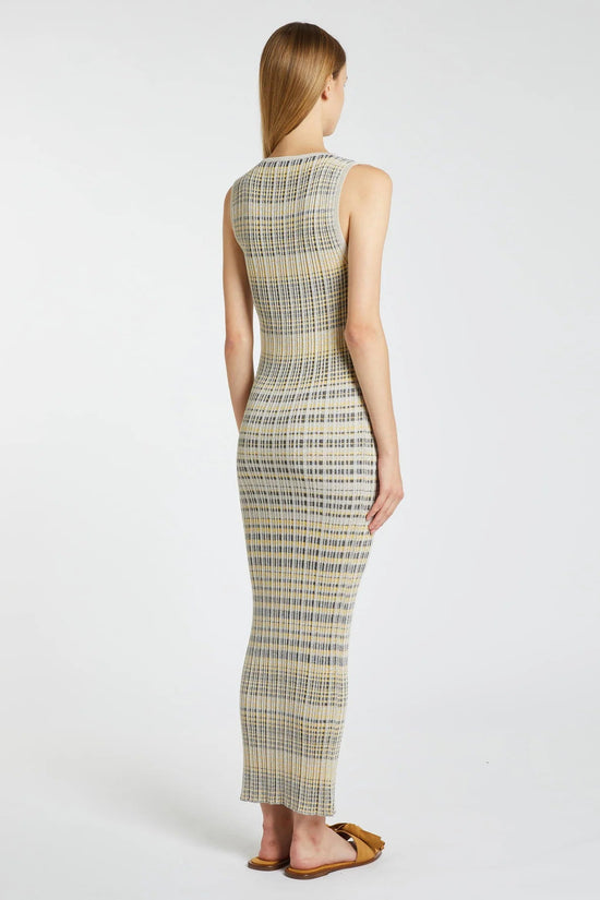 Marella rib knit lurex dress Enziana