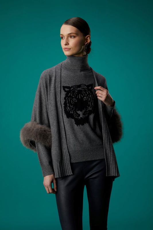 Estheme Cashmere tiger sweater Ckh5254c