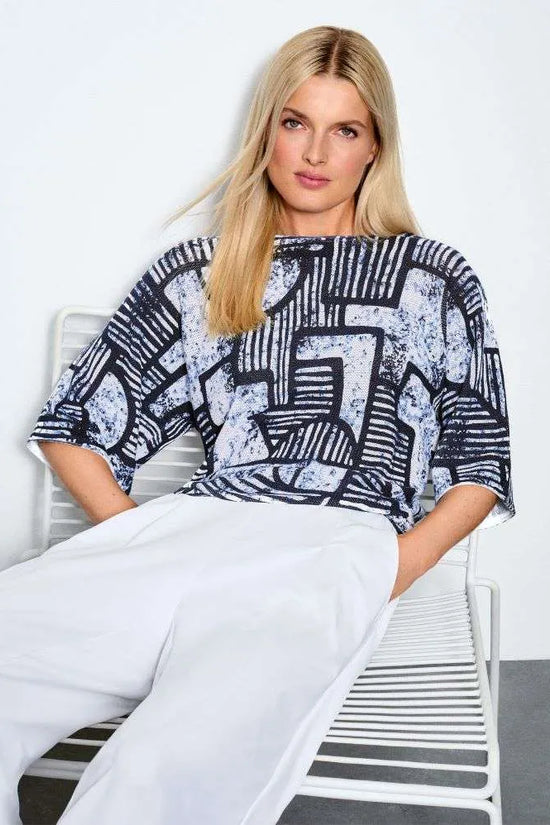 Faber short sleeve sweater 93401