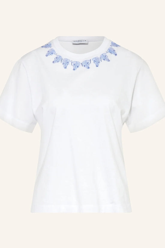 Marella Sport embroidered detail t-shirt Feluca