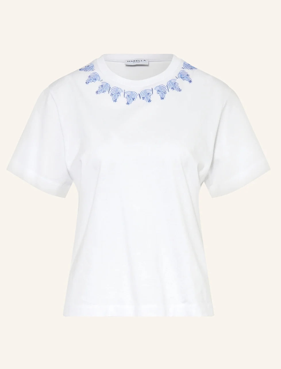 Marella Sport embroidered detail t-shirt Feluca