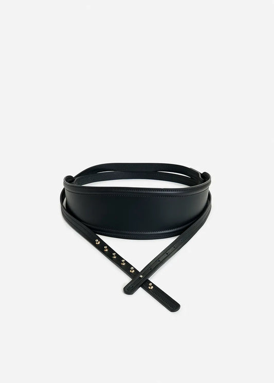 Essentiel Antwerp leather waist belt Galactica
