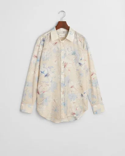 Gant relaxed fit floral print shirt 4300478