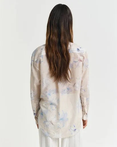 Gant relaxed fit floral print shirt 4300478