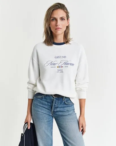 Gant sailing crew graphic sweatshirt 4200595