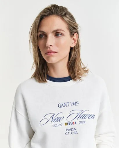Gant sailing crew graphic sweatshirt 4200595