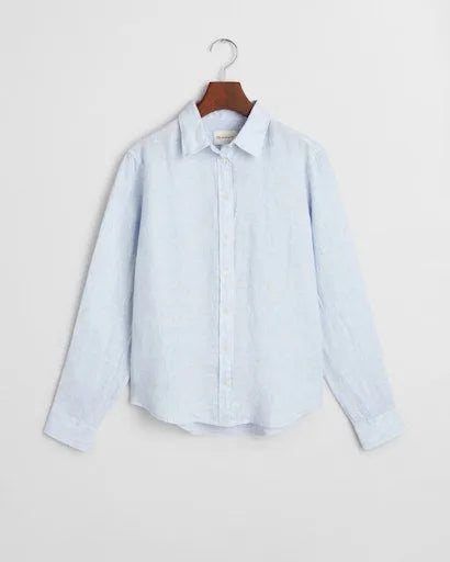 Gant light blue linen shirt 4300477