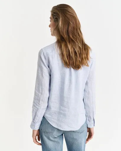Gant light blue linen shirt 4300477
