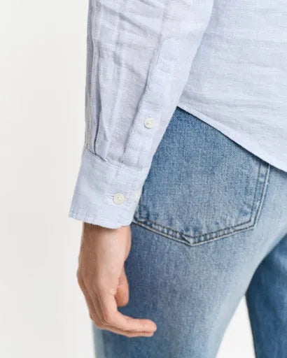 Gant light blue linen shirt 4300477