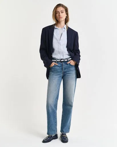 Gant light blue linen shirt 4300477