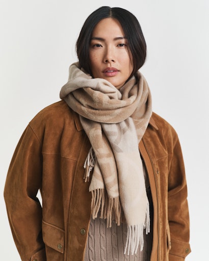 Gant monogram wool scarf 4920256
