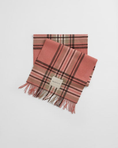 Gant tartan check wool scarf 4920259