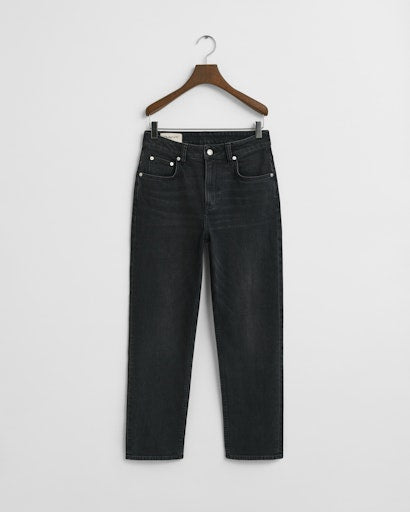 Gant Dark Blue  Cropped Straight Leg Stretch Jeans