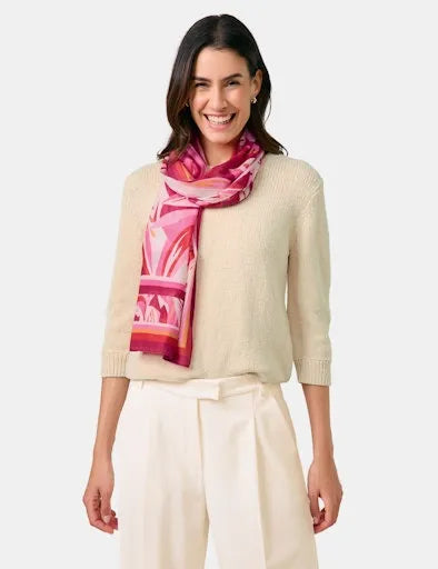 Gerry Weber floral patterned scarf 501006 72006