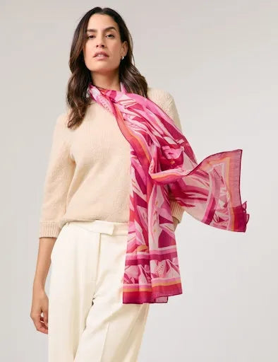 Gerry Weber floral patterned scarf 501006 72006