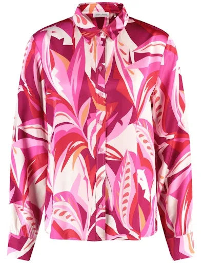 Gerry Weber leaf print shirt 560020 31452