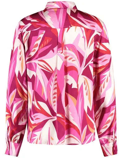 Gerry Weber leaf print shirt 560020 31452