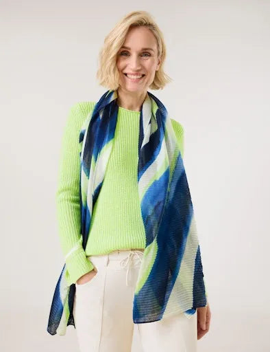 Gerry Weber diagonal stripe scarf 501001 72001
