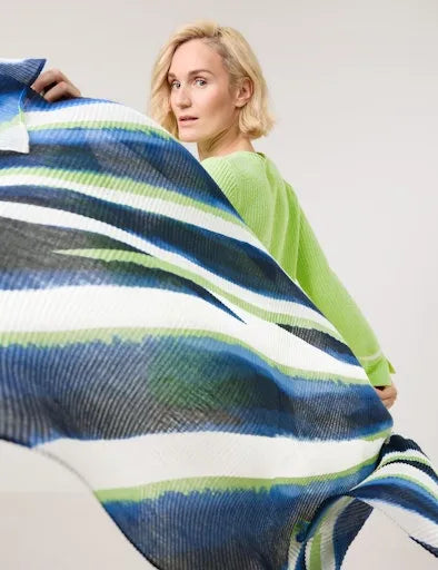 Gerry Weber diagonal stripe scarf 501001 72001