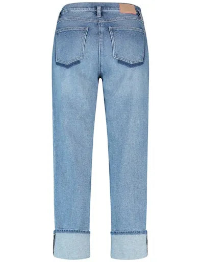 Gerry Weber wide turn-up jeans 520015 31625