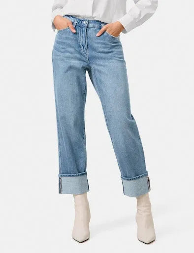 Gerry Weber wide turn-up jeans 520015 31625