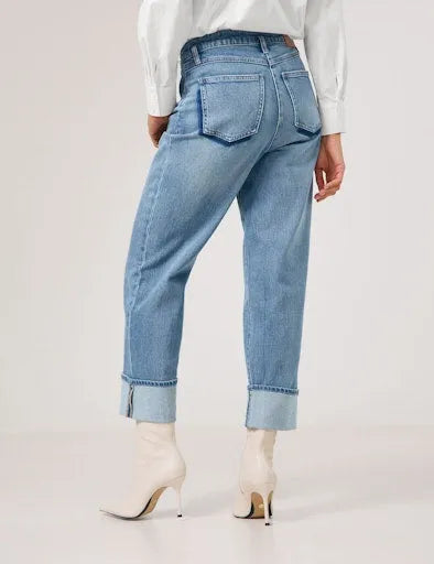 Gerry Weber wide turn-up jeans 520015 31625