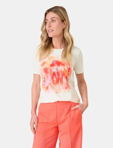 Gerry Weber print motif t-shirt 570228 35003