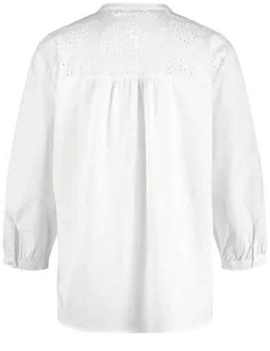 Gerry Weber broderie anglaise blouse 560050 31472