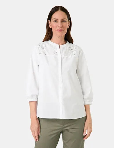 Gerry Weber broderie anglaise blouse 560050 31472