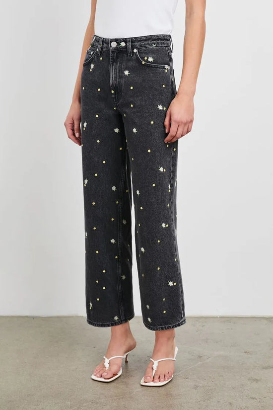 Rails cropped wide leg jeans Getty