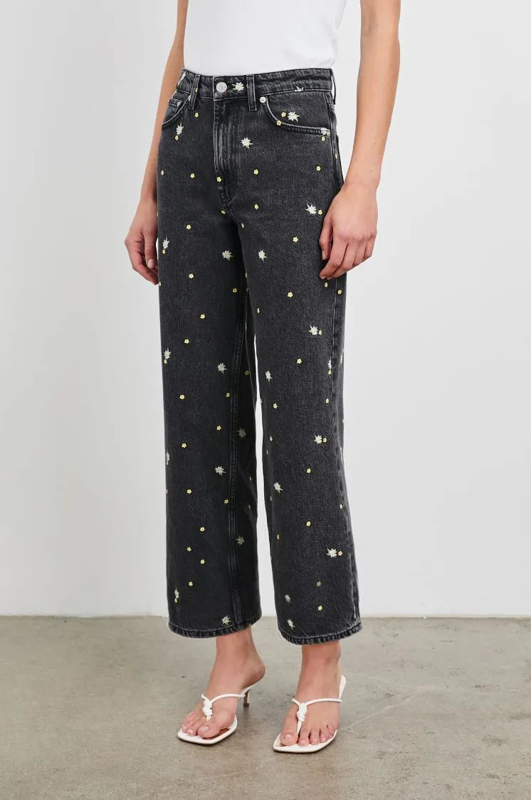 Rails cropped wide leg jeans Getty