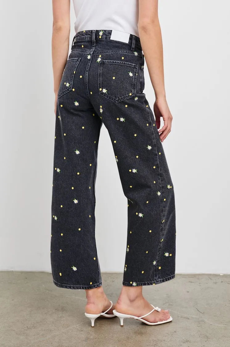 Rails cropped wide leg jeans Getty