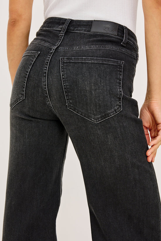 Rails Vintage Black Wide Leg Jeans GETTY