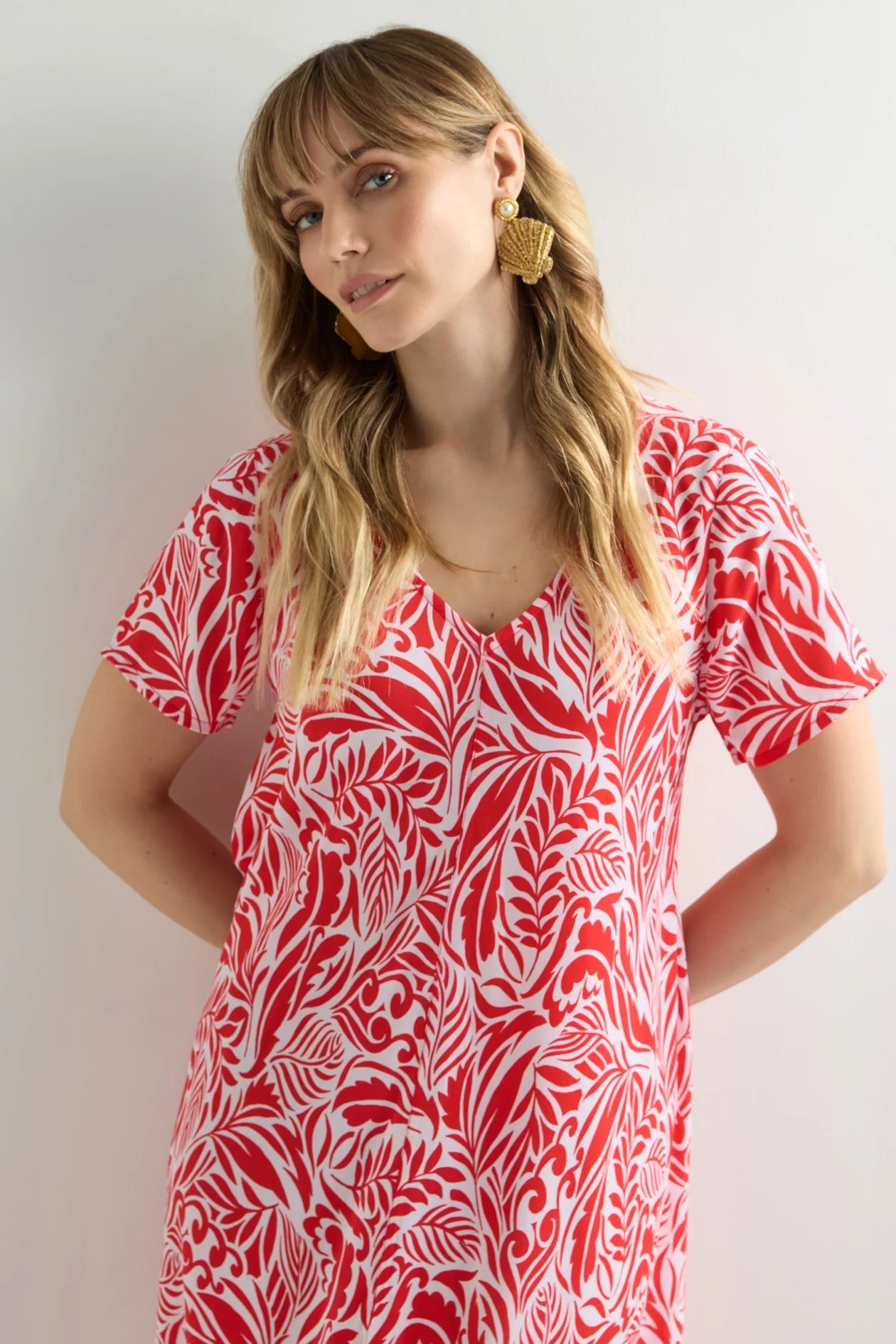 Sahara print bubble dress GRD1039-TBC