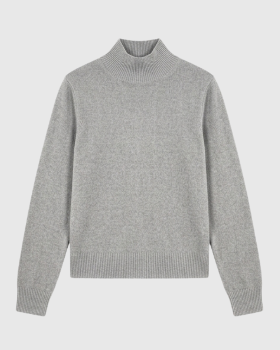 Marella Grey Cashmere High Neck Sweater