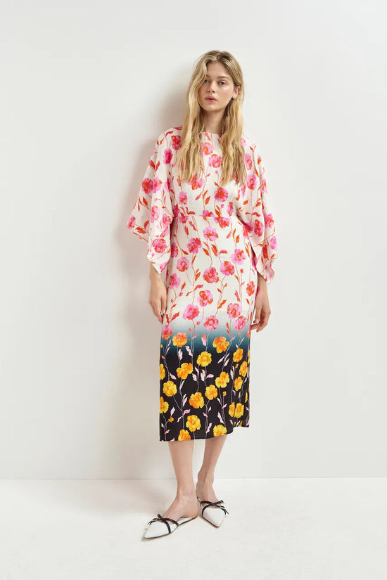 Essentiel Antwerp floral print midi dress Hermione