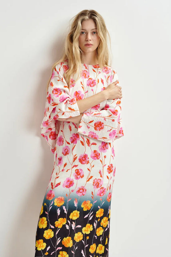 Essentiel Antwerp floral print midi dress Hermione