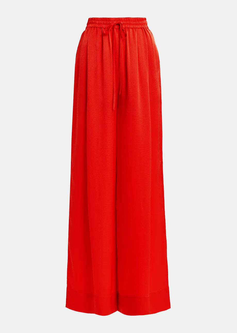 Essentiel Antwerp wide leg track pants Hollusk