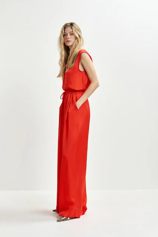 Essentiel Antwerp wide leg track pants Hollusk