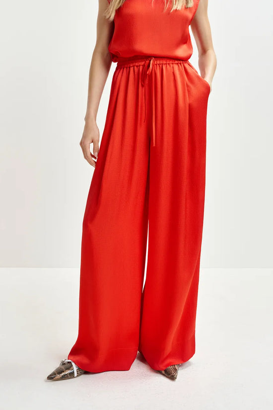 Essentiel Antwerp wide leg track pants Hollusk