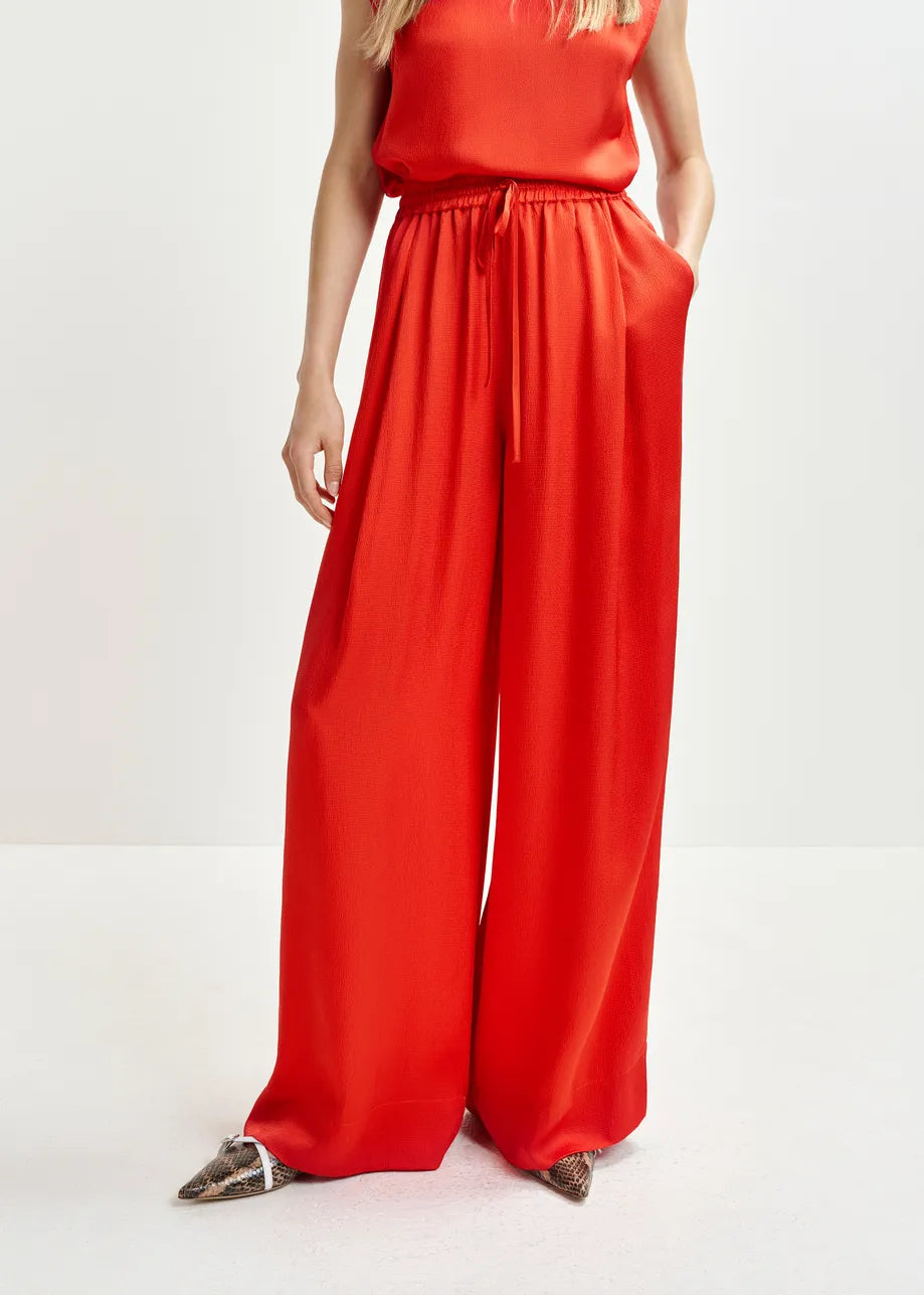Essentiel Antwerp wide leg track pants Hollusk