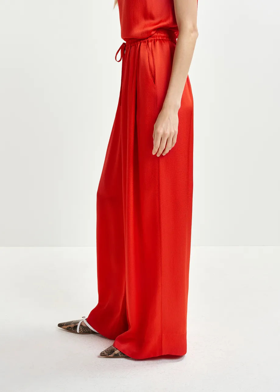 Essentiel Antwerp wide leg track pants Hollusk