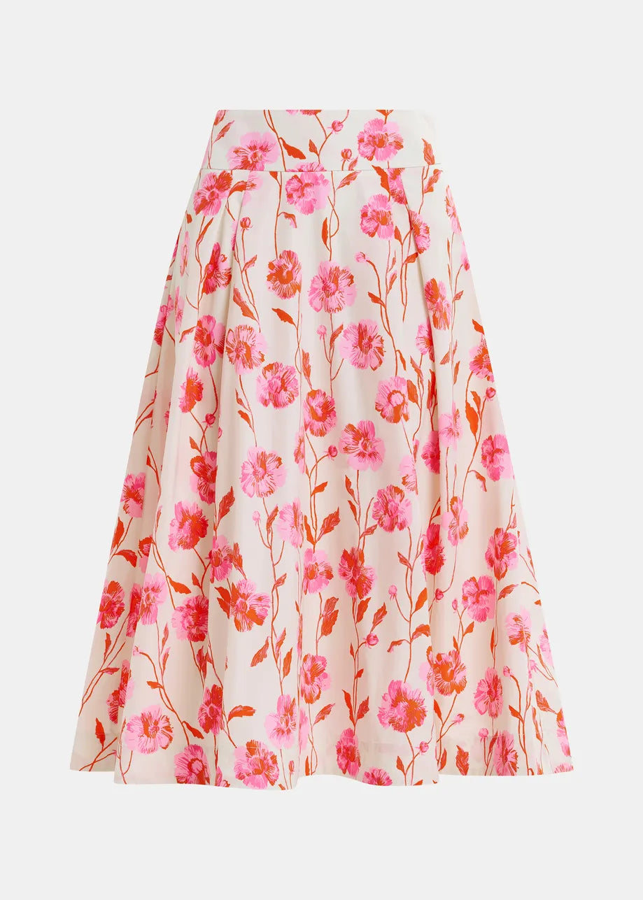 Essentiel Antwerp pleated midi skirt Hosanna