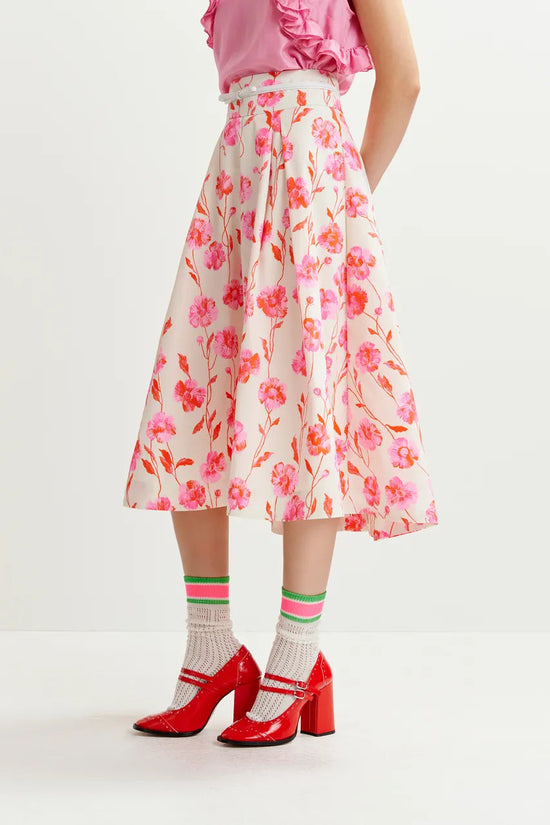 Essentiel Antwerp pleated midi skirt Hosanna