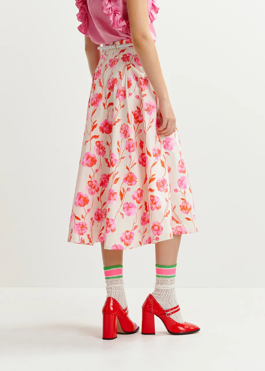 Essentiel Antwerp pleated midi skirt Hosanna